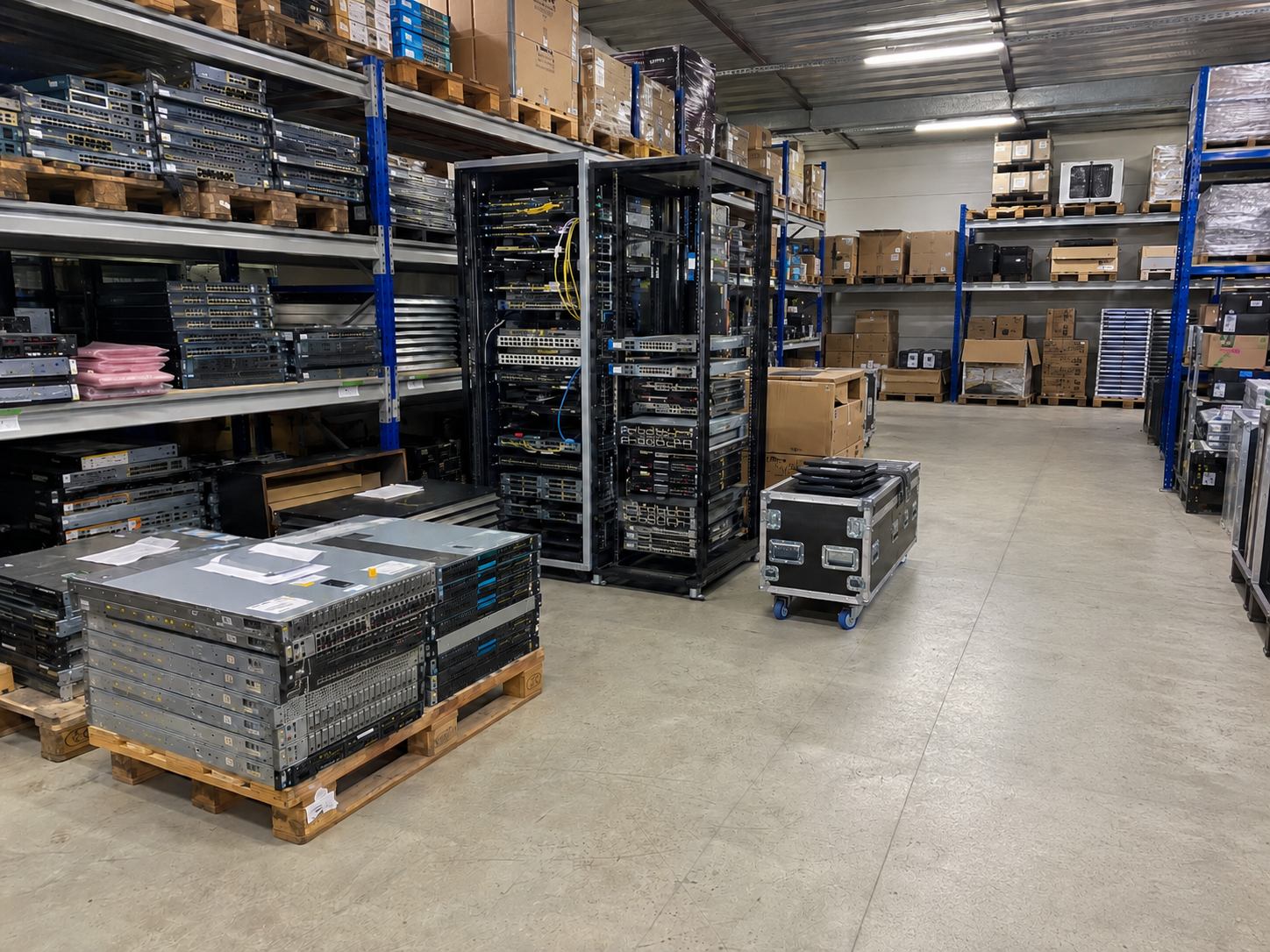 Server, Netzwerktechnik und Datacenter-Hardware im Lagerbestand